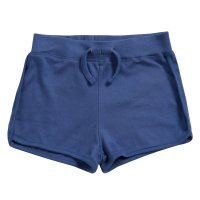 12C154: Infant Girls Interlock Shorts- Denim (2-6 Years)